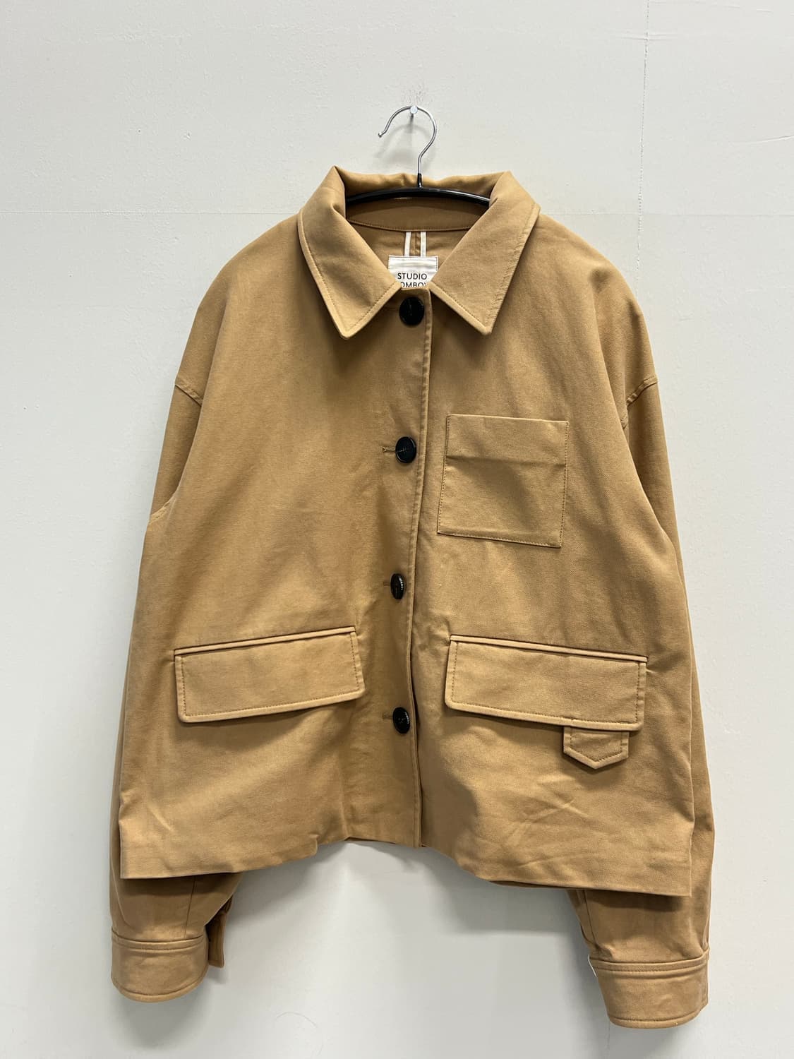 (F) 스튜디오 톰보이 3포켓 워커 점퍼 베이지 상품이미지2