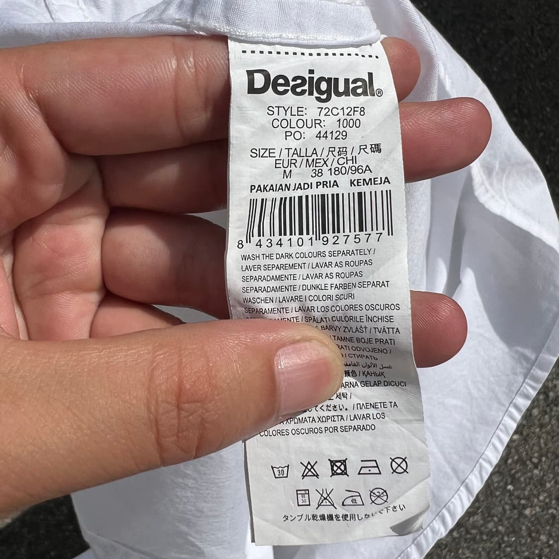 Desigual Man 패치워크 셔츠 상품이미지7