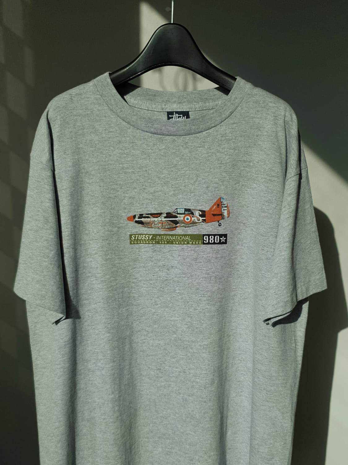 90s STUSSY print tee
 상품이미지3