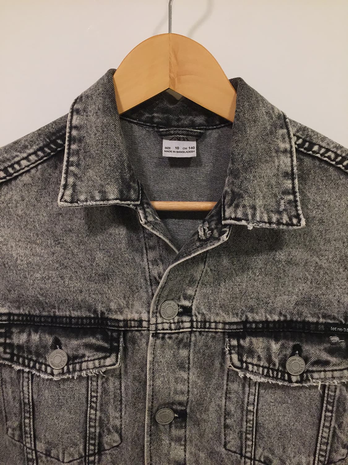 여성 자라 워싱 데님자켓 100 상품이미지3