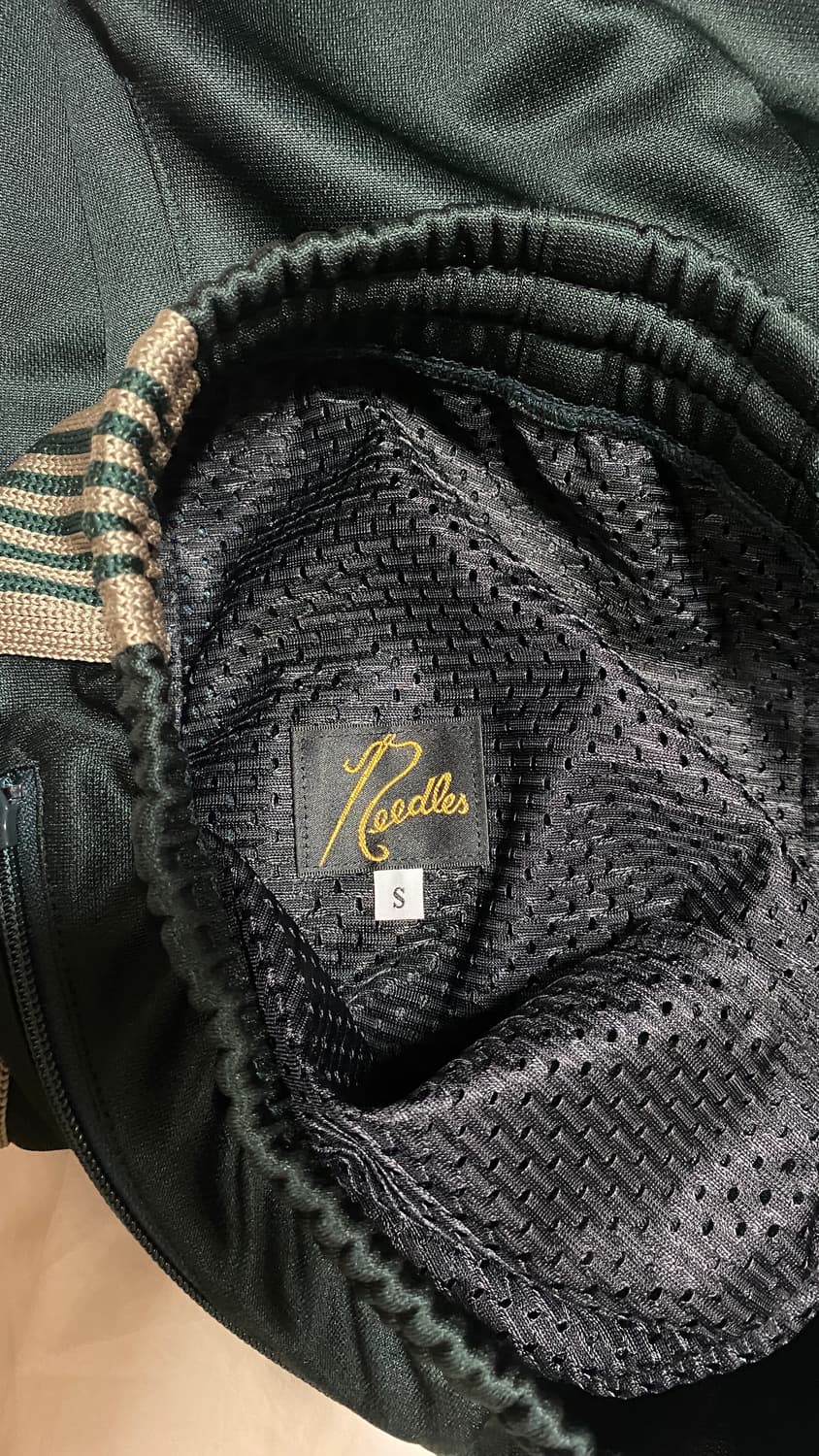 니들스 x LHP H.D. 트랙 팬츠 폴리 스무스 다크 그린 상품이미지5