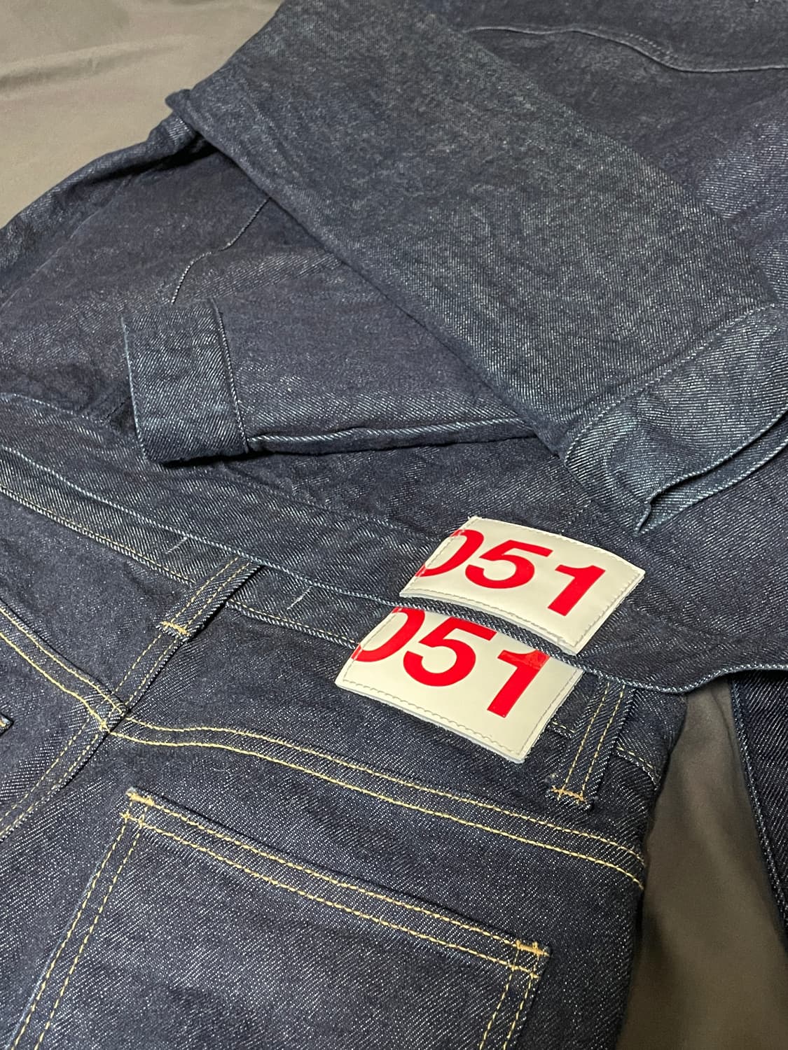 플랙 칸디아니 데님 셋업 (개별 구매 가능) 상품이미지1