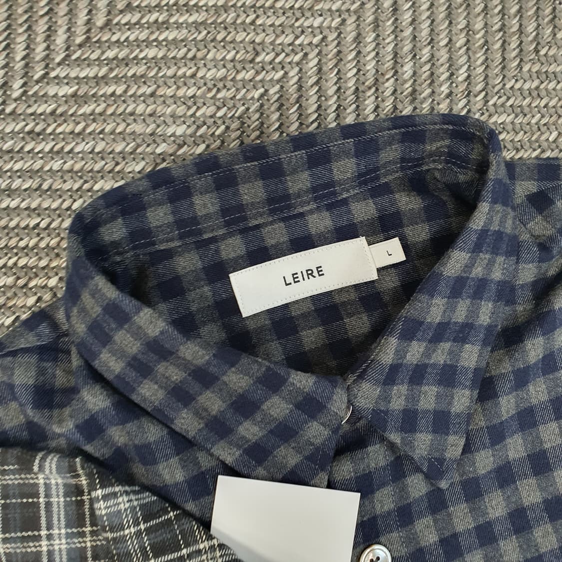 르아르 오버핏 춘추 셔츠 남자105 (2벌가격) 상품이미지3