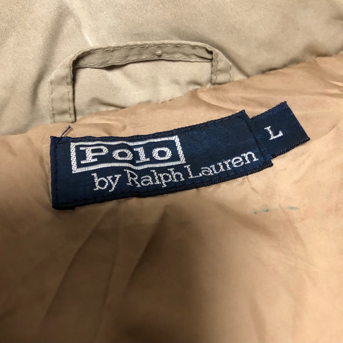 폴로 랄프로렌 푸퍼 패딩 자켓 베이지카멜 상품이미지5