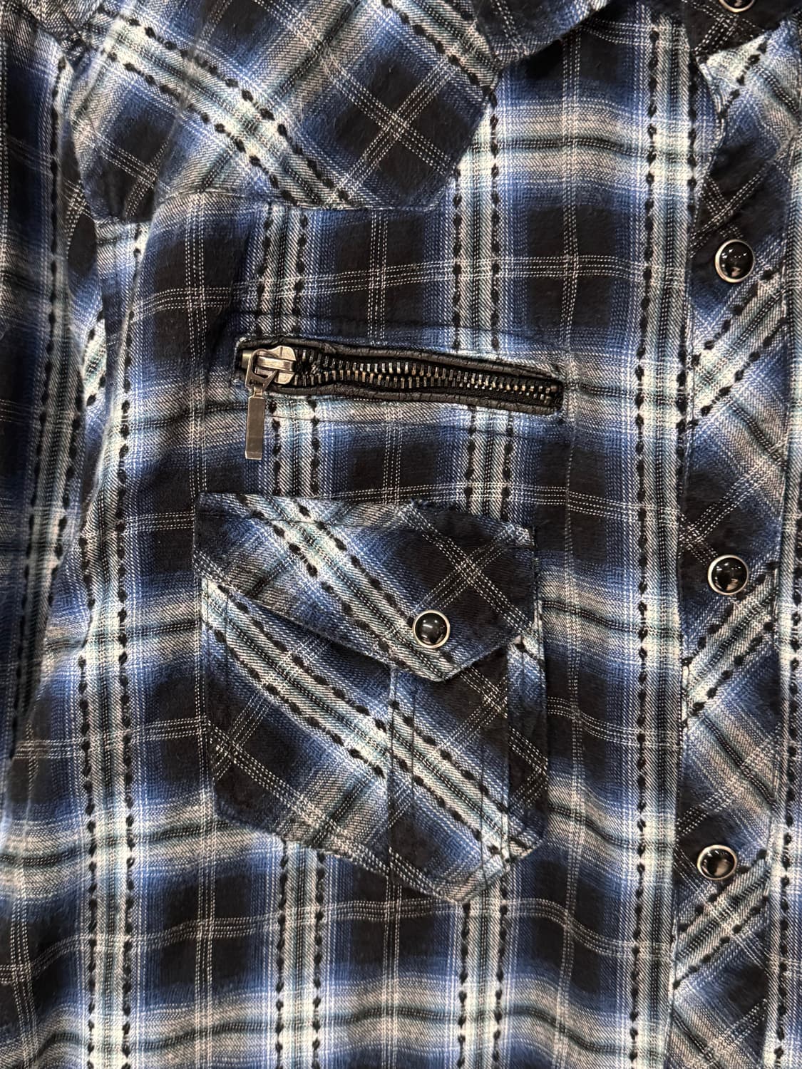Thruxton 체크패턴 웨스턴셔츠  상품이미지4