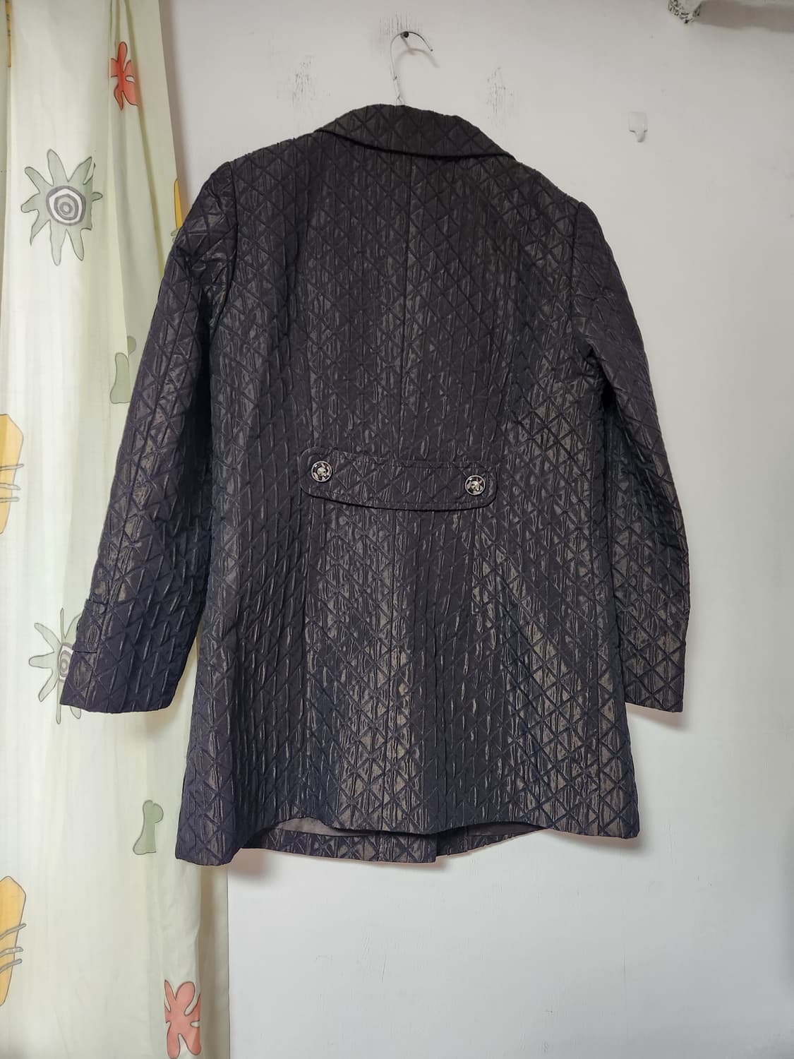 샬롬 다이아 퀼팅 중년 여성 코트 F(66~77) 상품이미지2