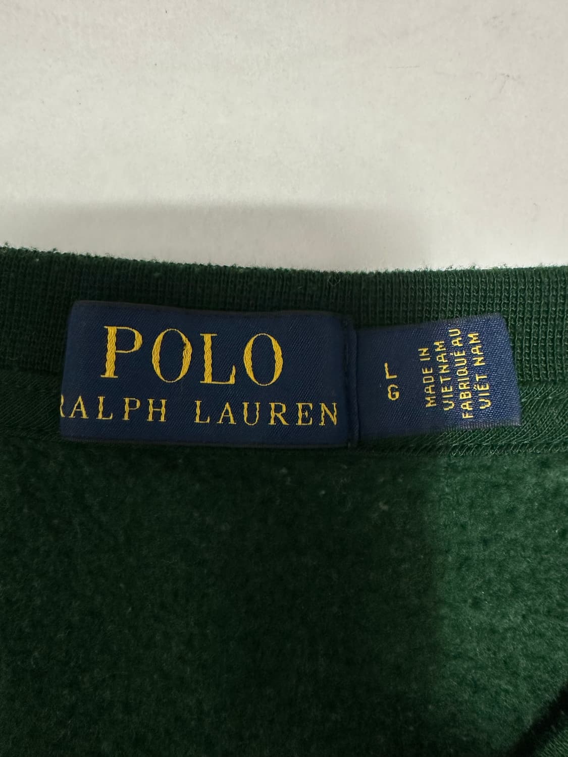 폴로 빅포니 딥그린 스웻 맨투맨 상품이미지4