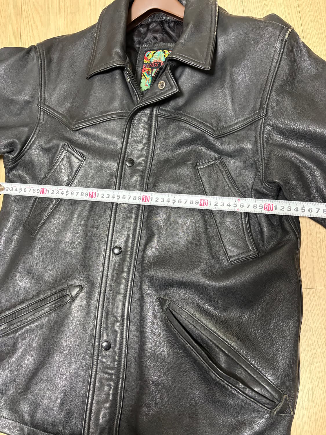 Randy Rios 빈티지 웨스턴 레더 카코트 상품이미지8