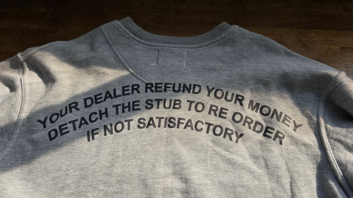 EDWIN 에드윈 스웻셔츠 맨투맨 XXL  상품이미지6