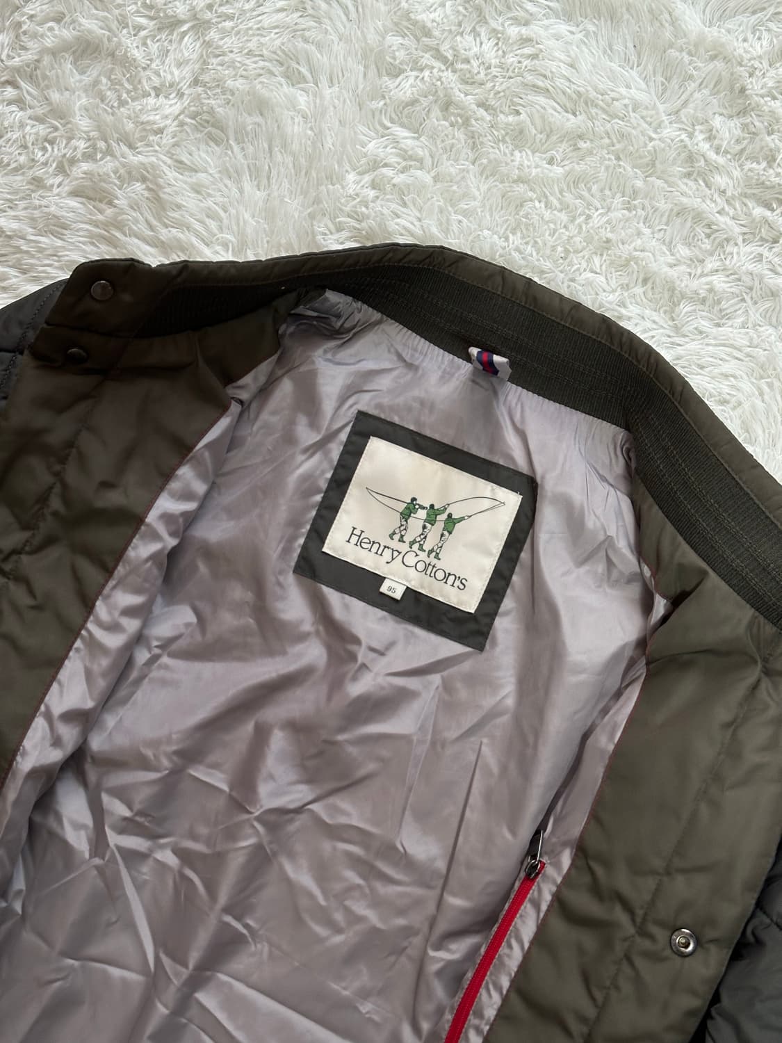Henry Cotton's 퀼팅 자켓 95 상품이미지5