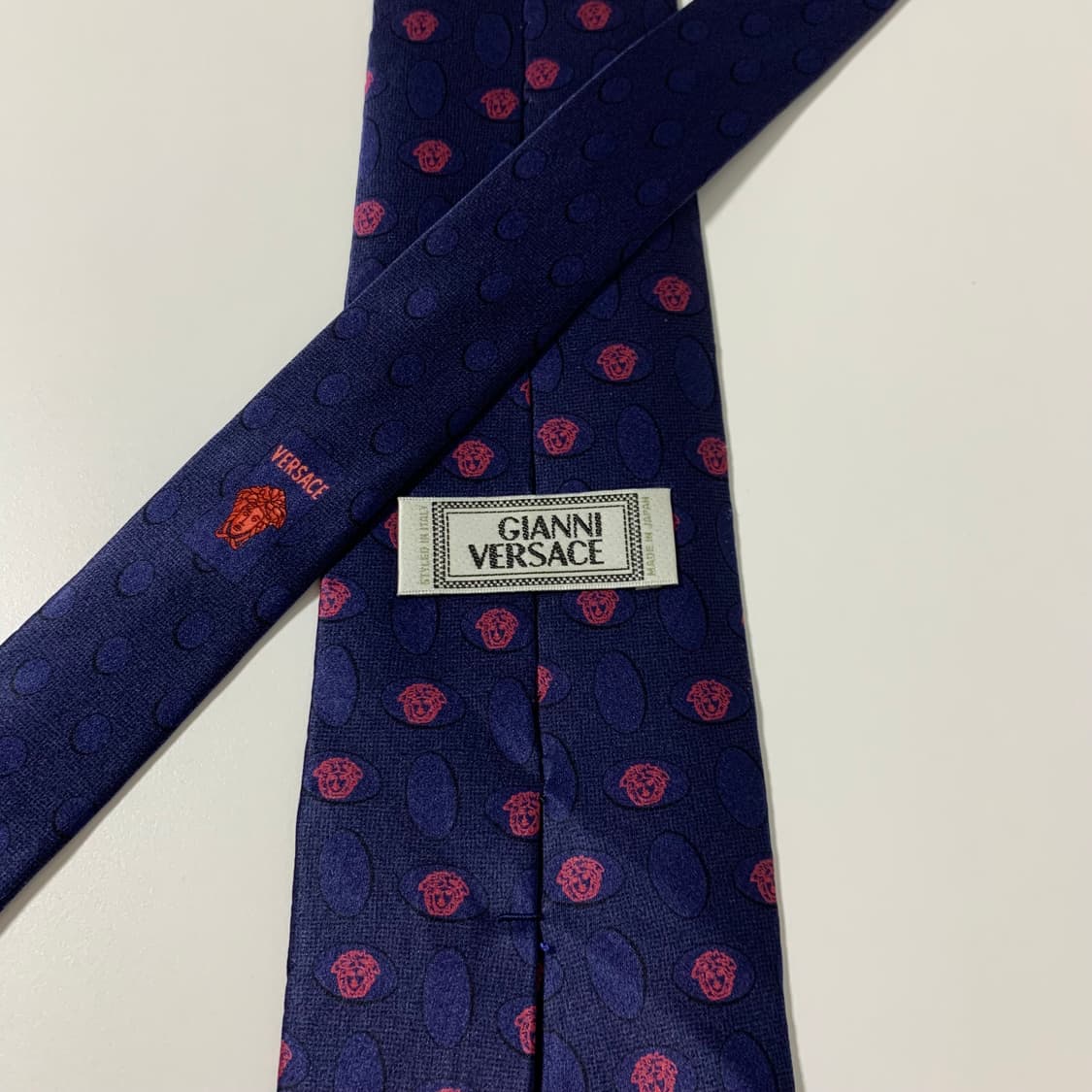 베르사체(VERSACE) 명품 모노그램 클래식넥타이 A+등급 9.3cm 상품이미지4