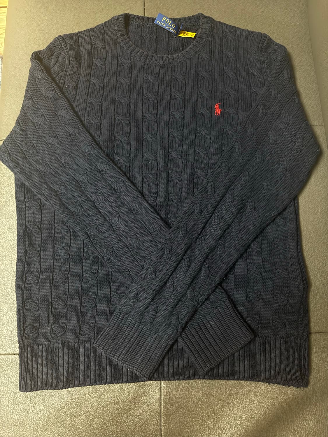 폴로 케이블 니트 상품이미지1