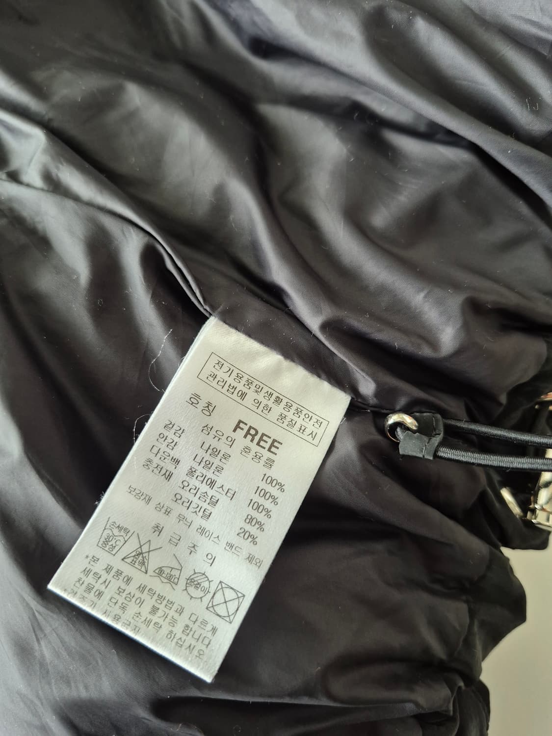 파사디골프 (2024상품)다운 크롭패딩 상품이미지10