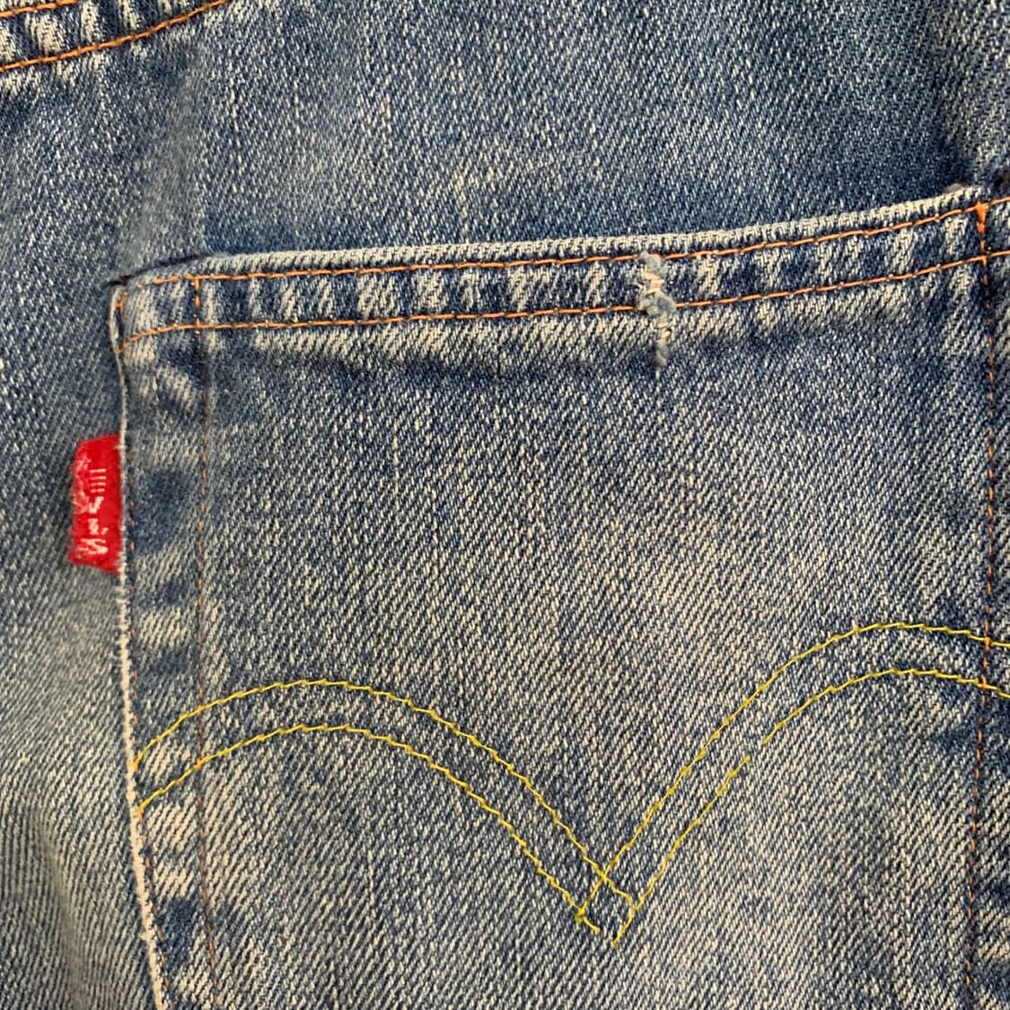 25 리바이스 LVC 701 1950s 빈티지 셀비지 하이웨스트 청바지 상품이미지5
