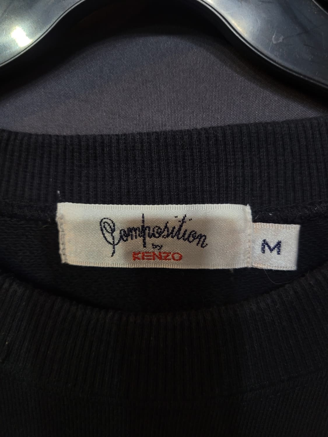 Composition by KENZO 겐조 플로럴 자수로고 맨투맨  상품이미지5