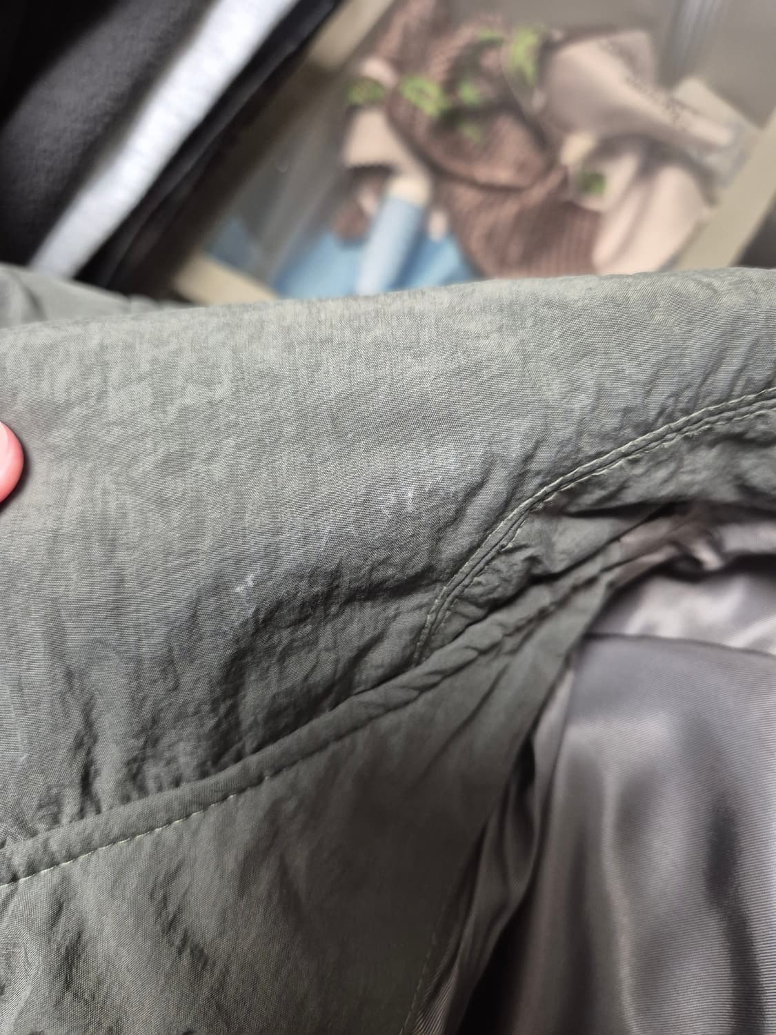 아트이프액츠 솔리드 포켓 ma-1 모스 그린 L 상품이미지3