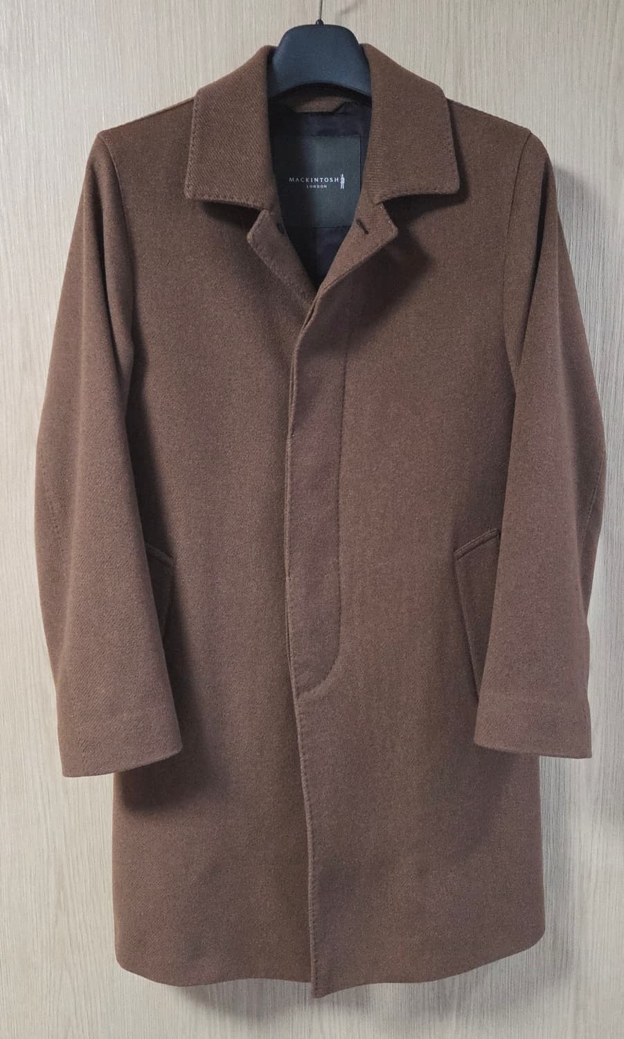(착샷) 매킨토시 싱글 코트 재팬 캐시미어 블랜드 상품이미지1