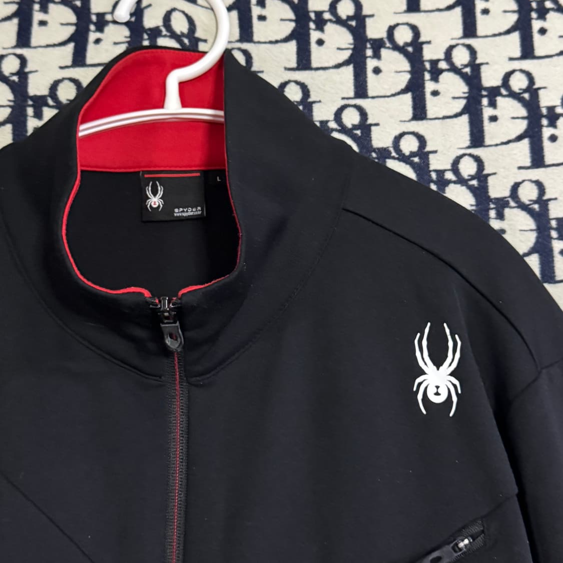스파이더 블랙 트랙 자켓 100(L) 상품이미지2