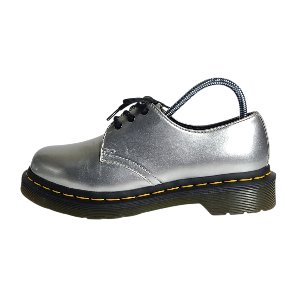 230-235) Dr.martens 닥터마틴 1461 3홀 메탈릭 실버 상품이미지3