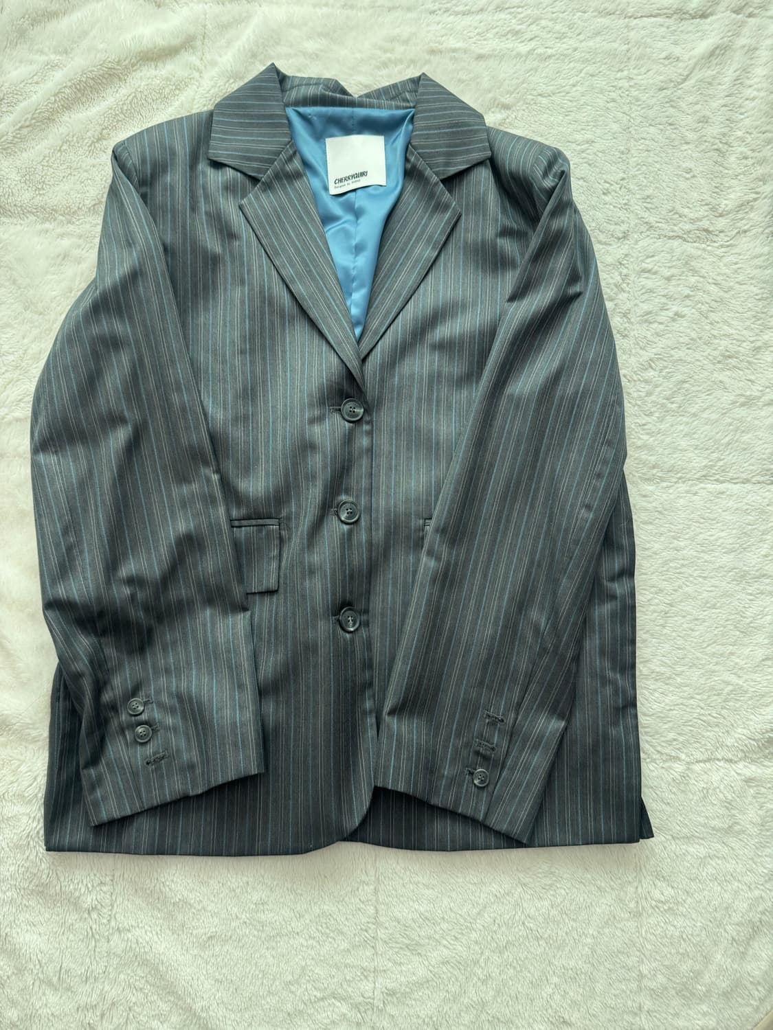 체리퀴리 스트라이프 자켓 상품이미지2