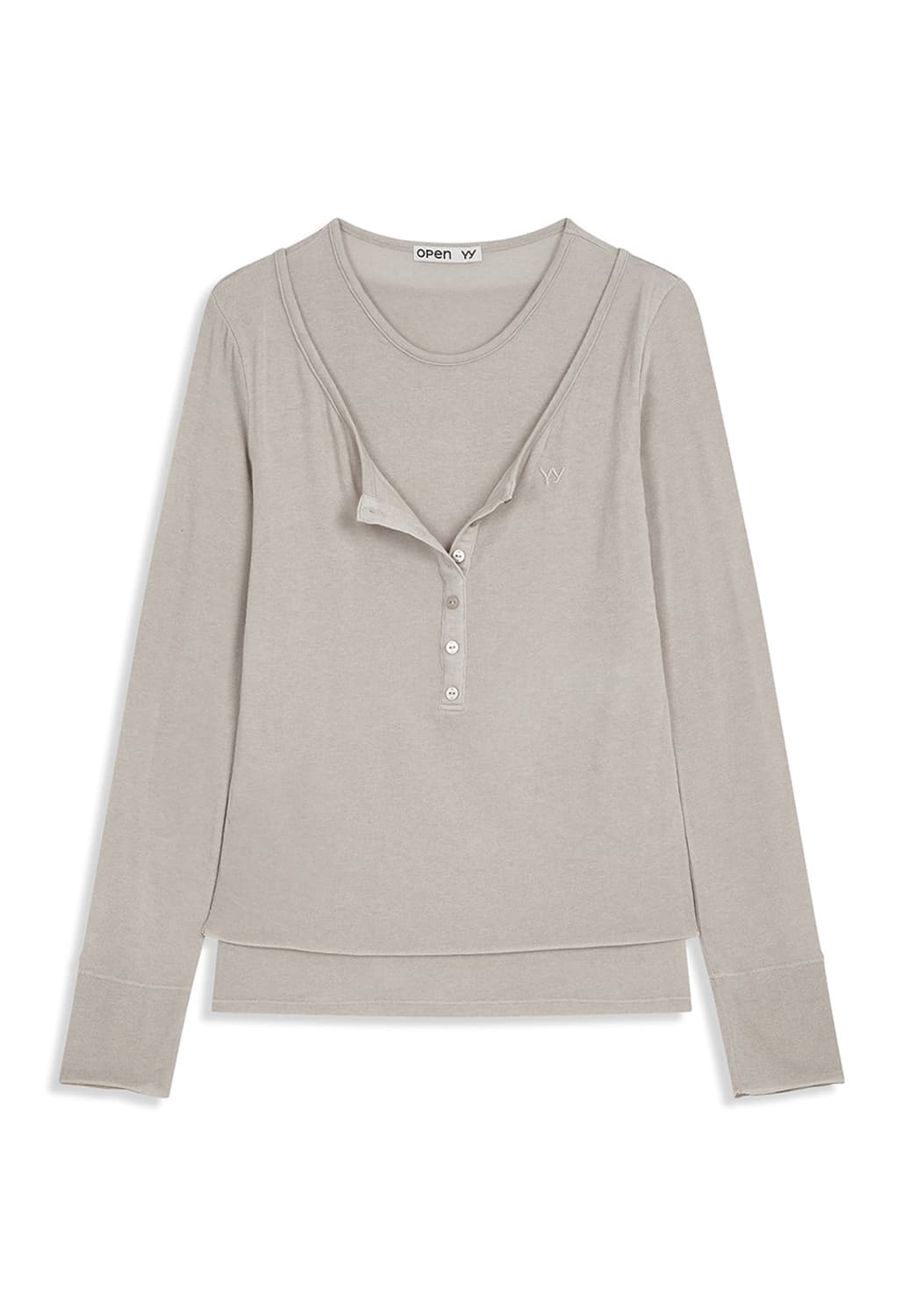 오픈와이와이 레이어드 라운지 롱슬리브 상품이미지5