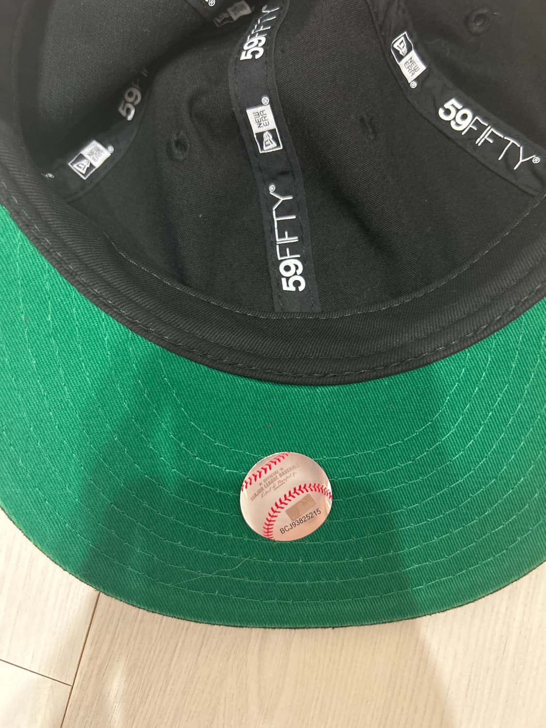 디스이즈네버댓 콜라보 뉴에라 양키스 59fifty 블랙 스냅백 상품이미지5