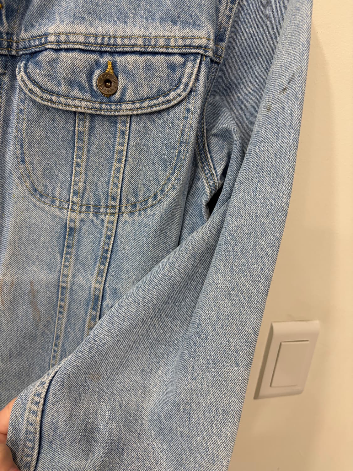 74. 리 Lee 빈티지 청자켓 상품이미지3