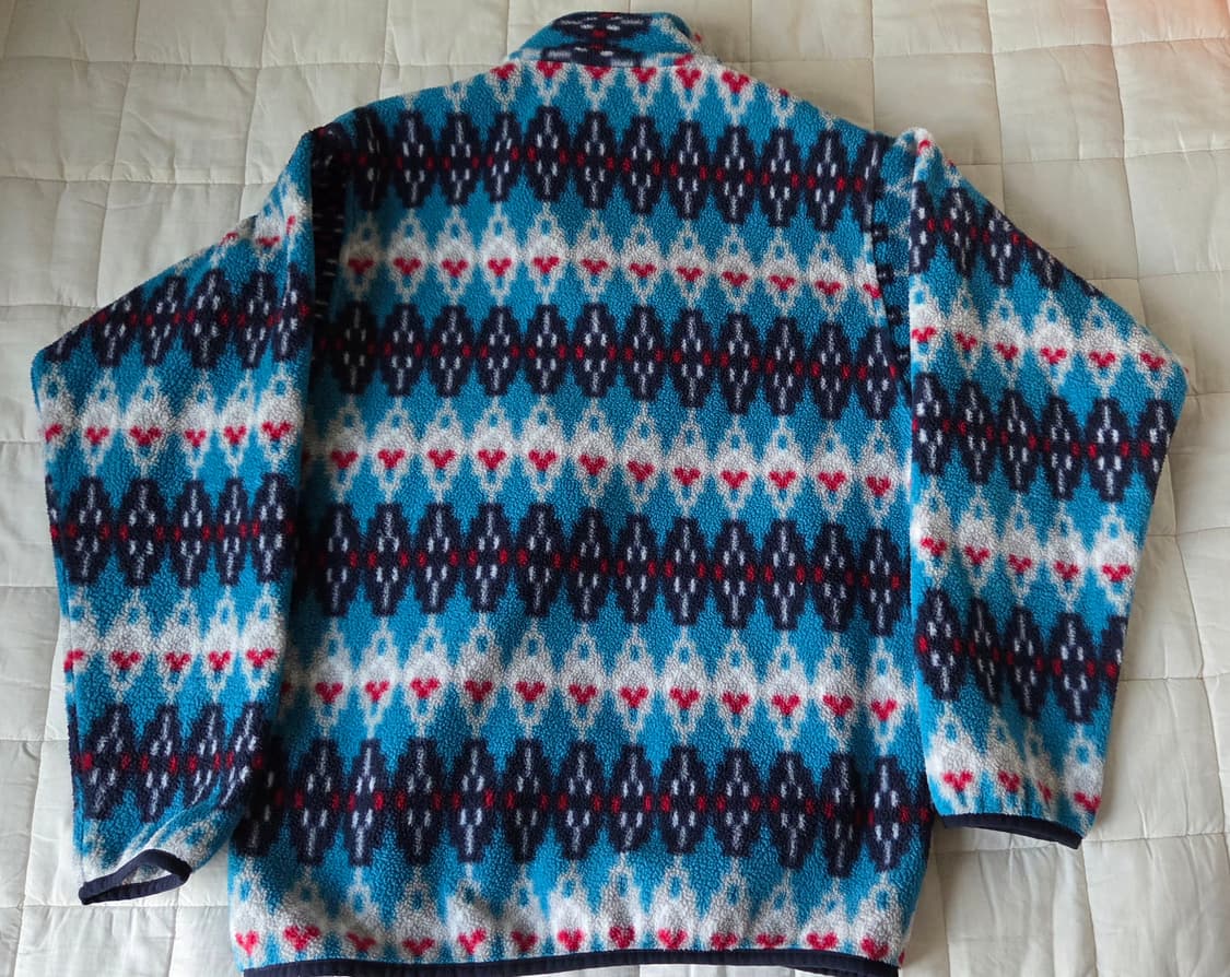 파타고니아 신칠라 스냅티 풀오버 스웨터 아즈텍 블루 xs 상품이미지2