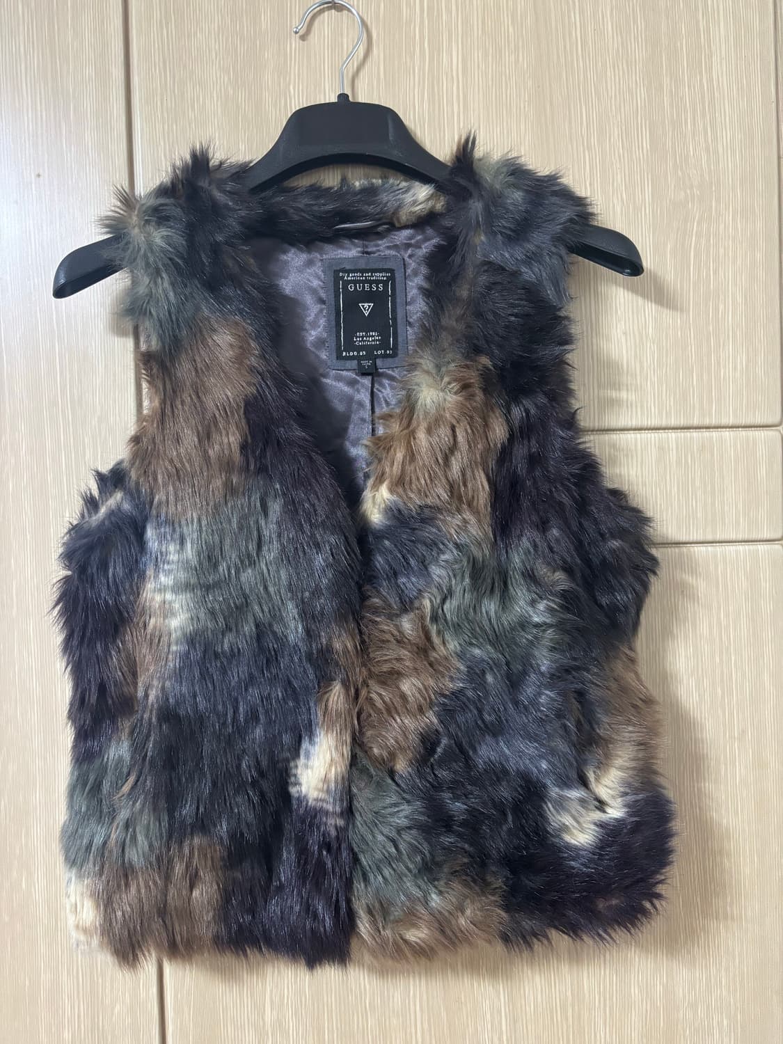 게스 y2k 퍼 베스트 상품이미지1