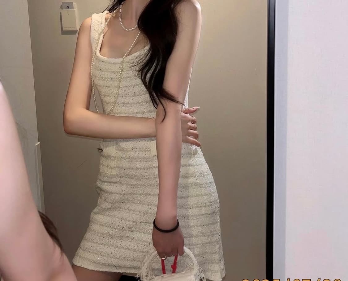 유솝 모네 스팽글 원피스(Mone spangle ops) 상품이미지3
