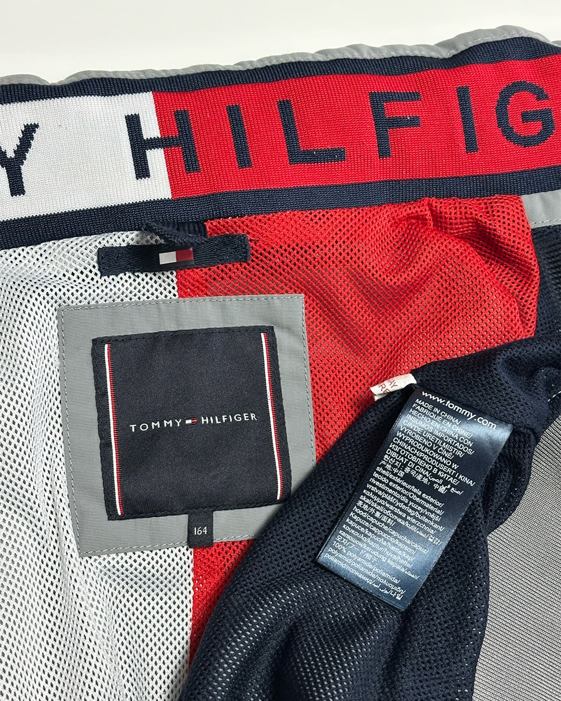 타미힐피거 바람막이 그레이 상품이미지4