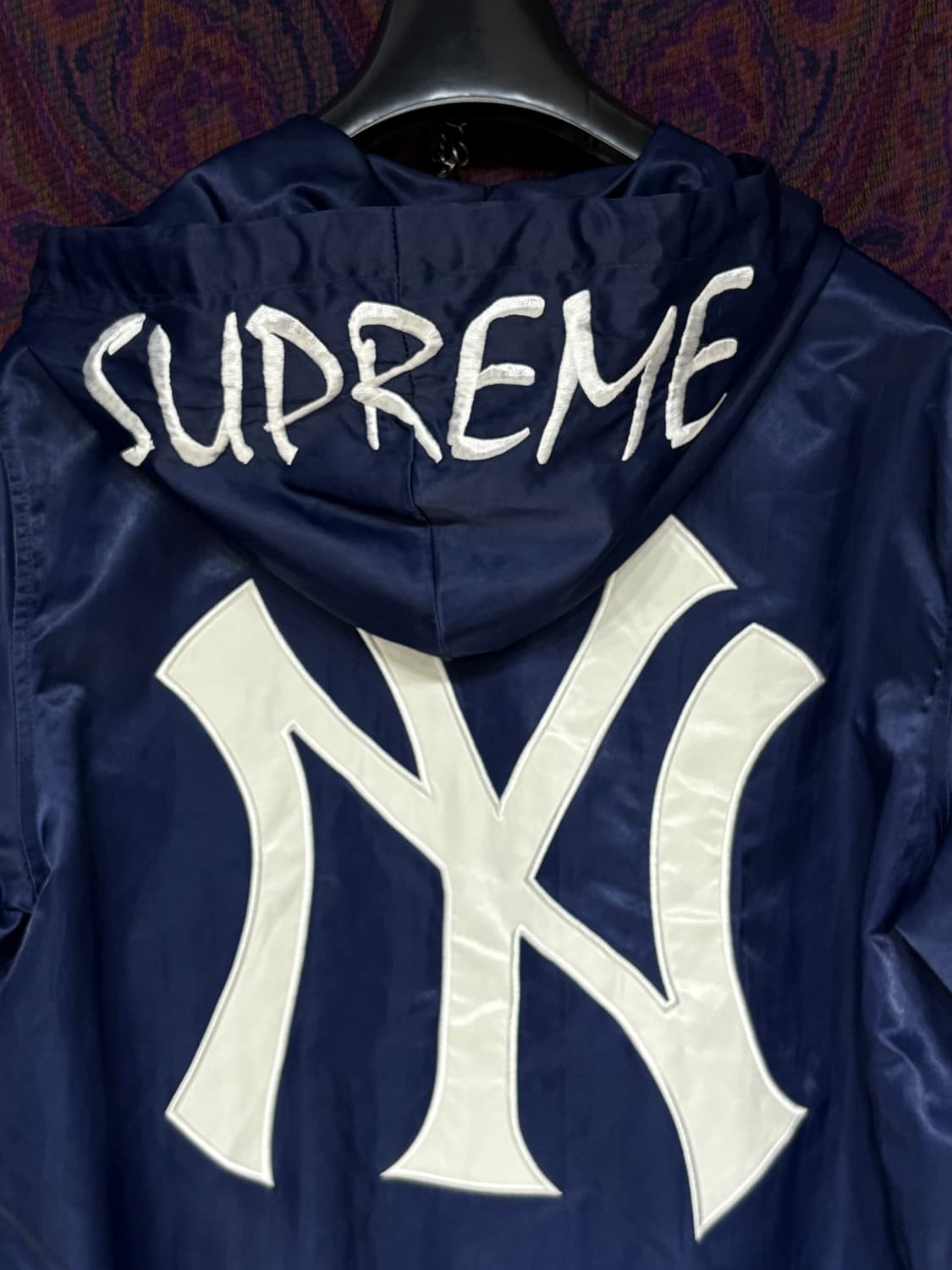 Supreme x n.y Yankees 후드 자켓 상품이미지9