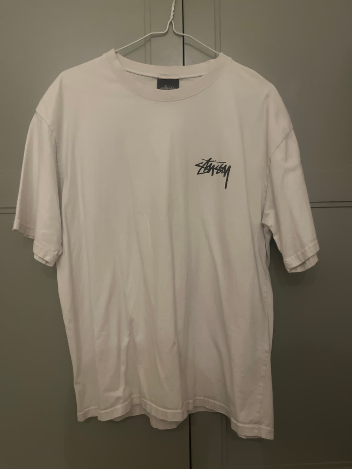 스투시 퍼지다이스 반팔 화이트 상품이미지2