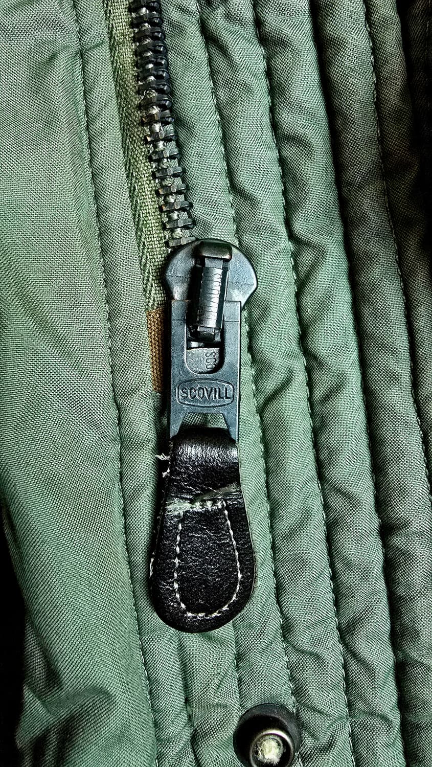 데드스탁급 N-3B 1970 코요테 퍼 100% 울파일 M 상품이미지5