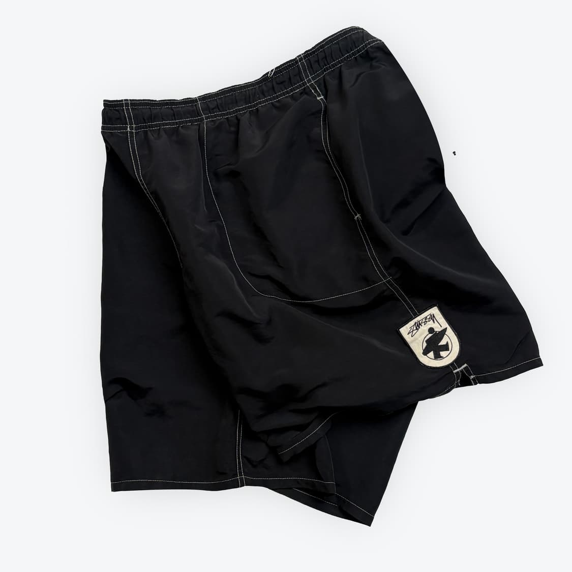[XL] Stussy sufrman black shorts  상품이미지1