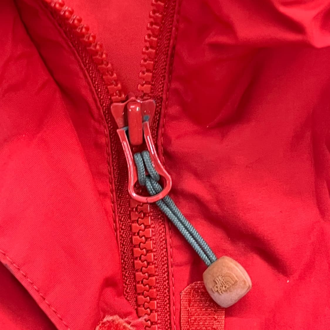 [정품/M] 노스페이스 빨간색 바람막이 자켓 b19 상품이미지7