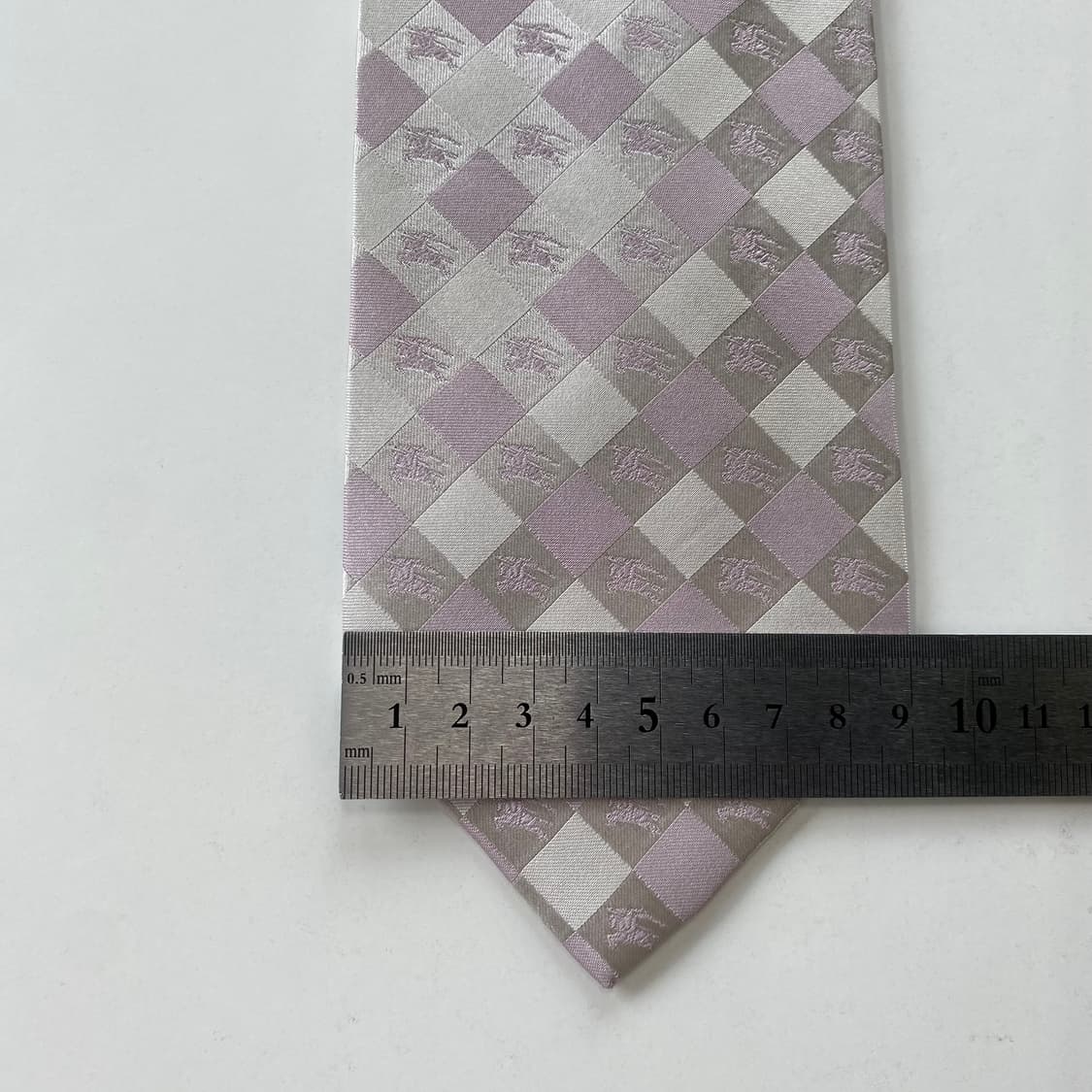 신형라벨 버버리 모노그램 명품 정품 넥타이 (Burberry) 상품이미지8