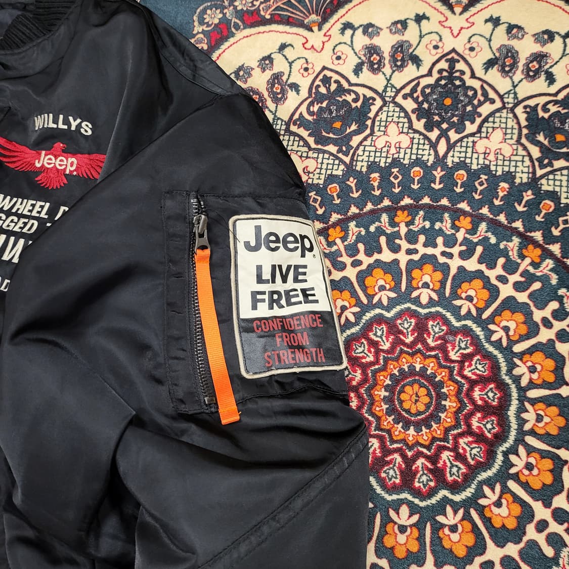 JEEP 덕 다운 항공 점퍼 (L) 상품이미지5