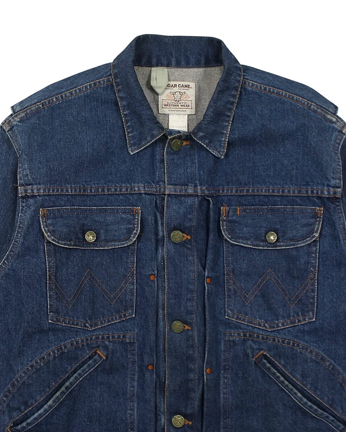 1990s 슈가케인 랭글러 24MJ 데님 자켓 빈티지 상품이미지4