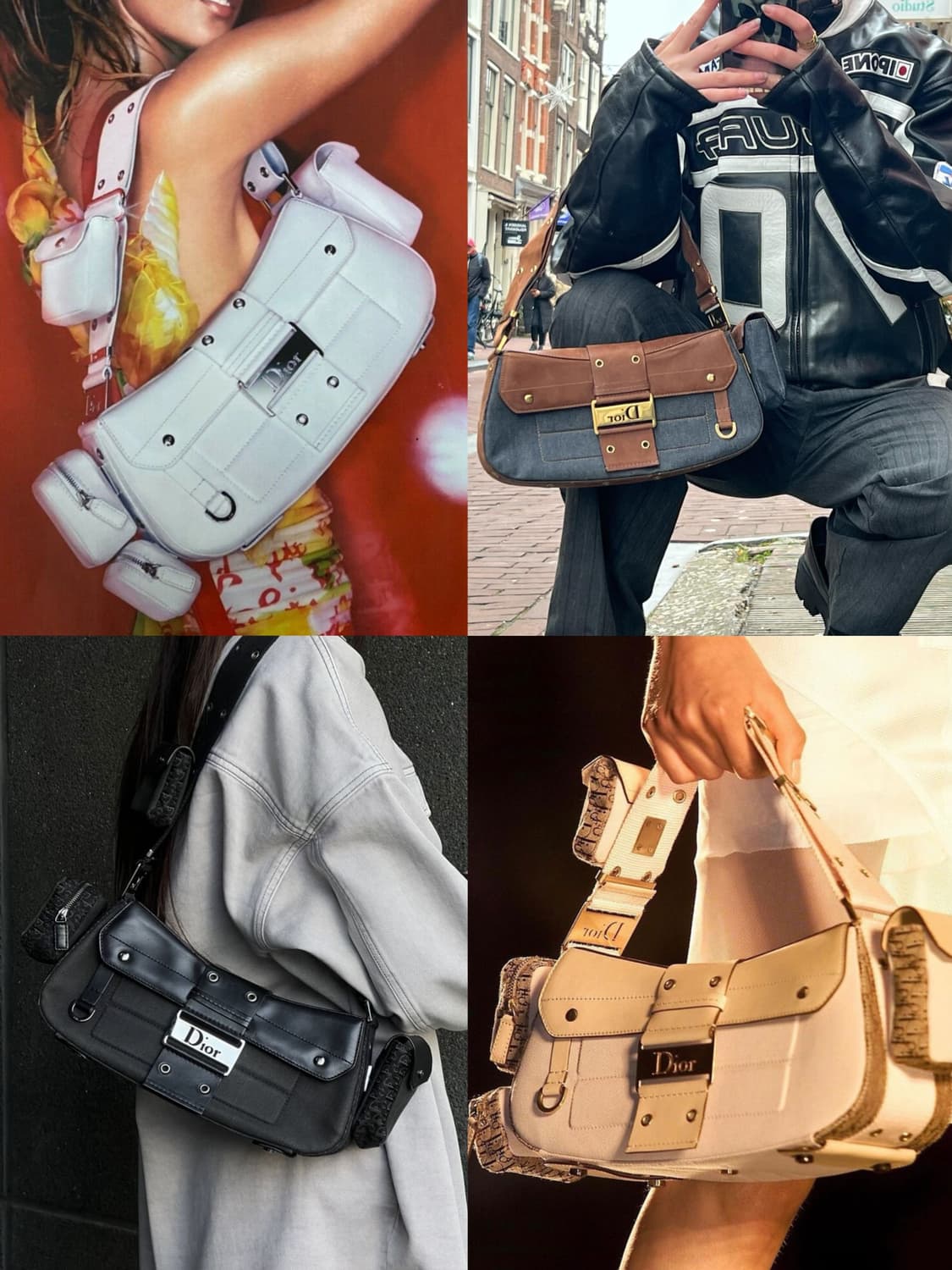 크리스찬 디올 스트릿 시크 콜럼버스 숄더백 상품이미지3