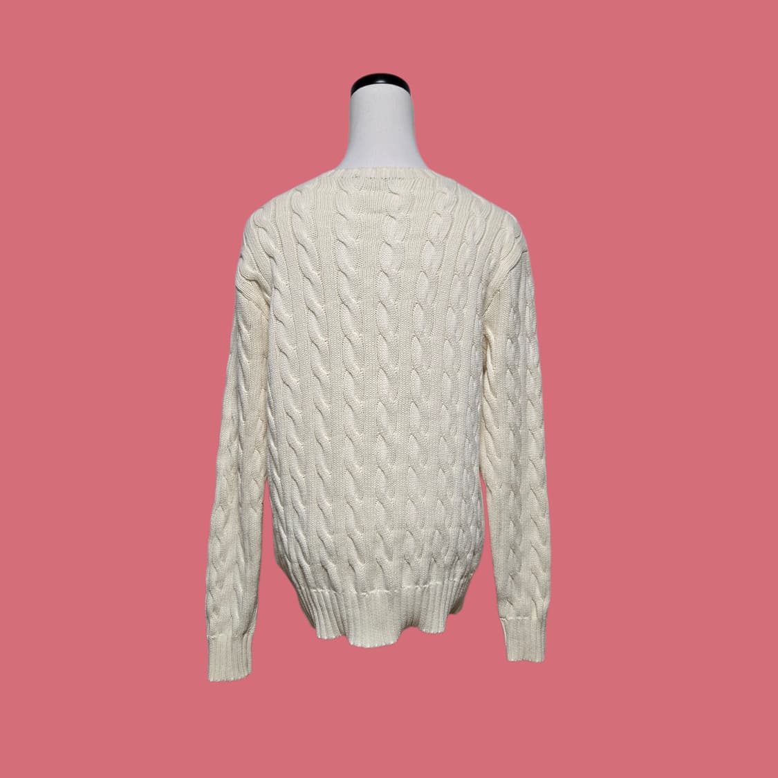 폴로랄프로렌 코튼 케이블 하트로고 니트 / 여성니트 상품이미지2