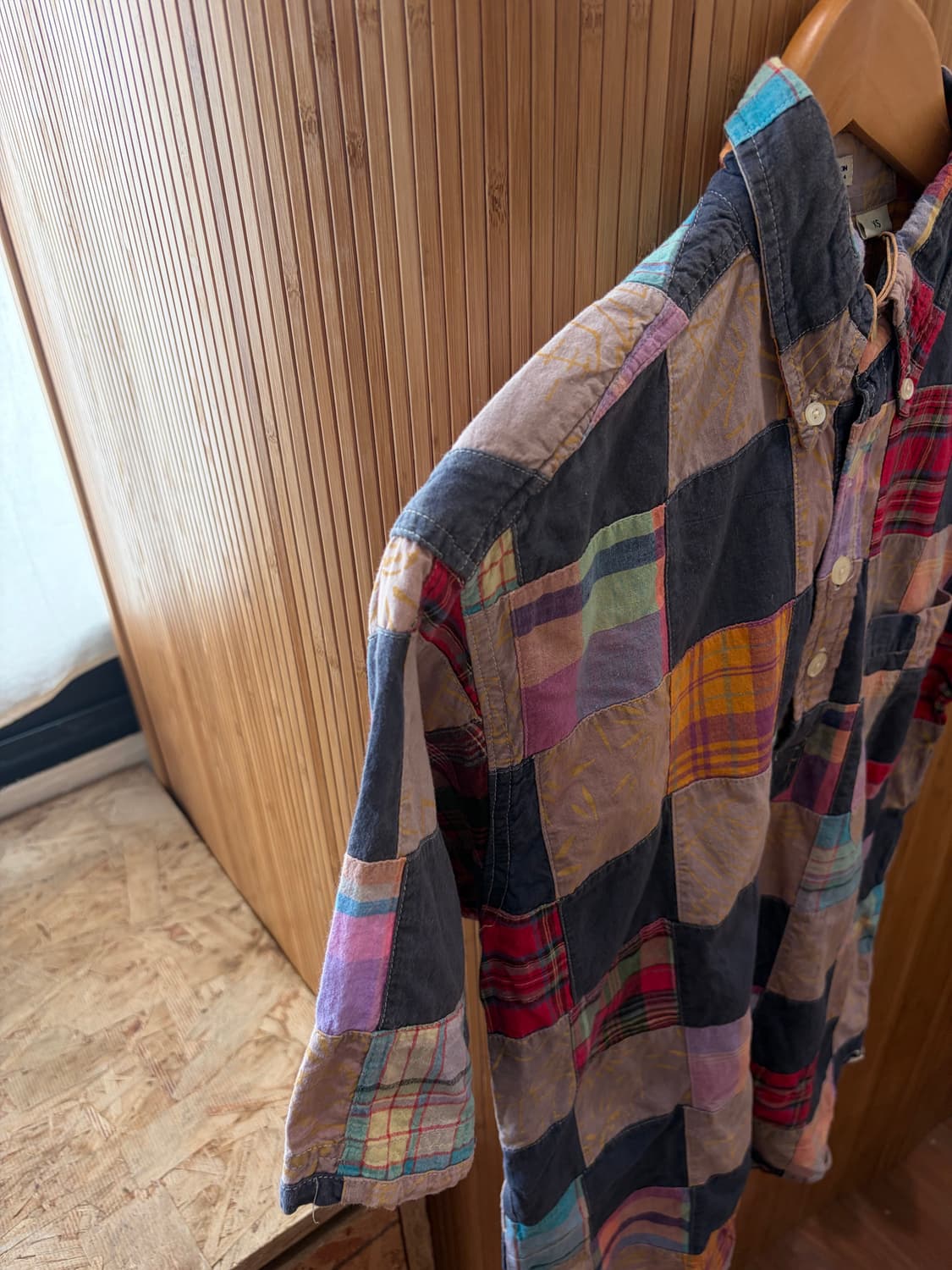 INDIA COTTON PATCH SHIRT 상품이미지2