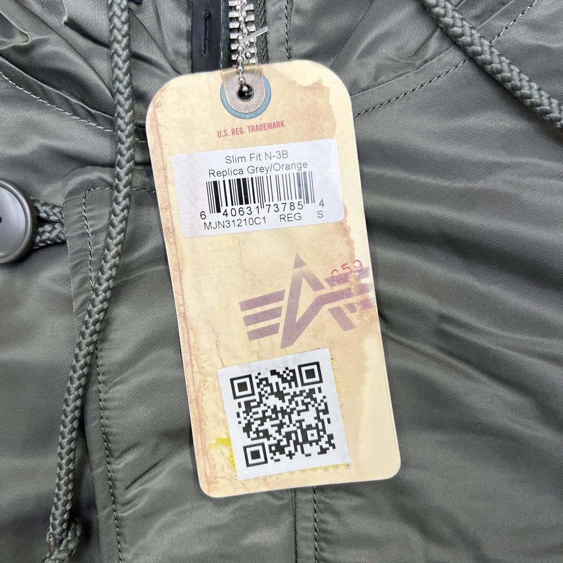 10s 알파인더스트리 N-3B 파카 슬림핏 상품이미지5