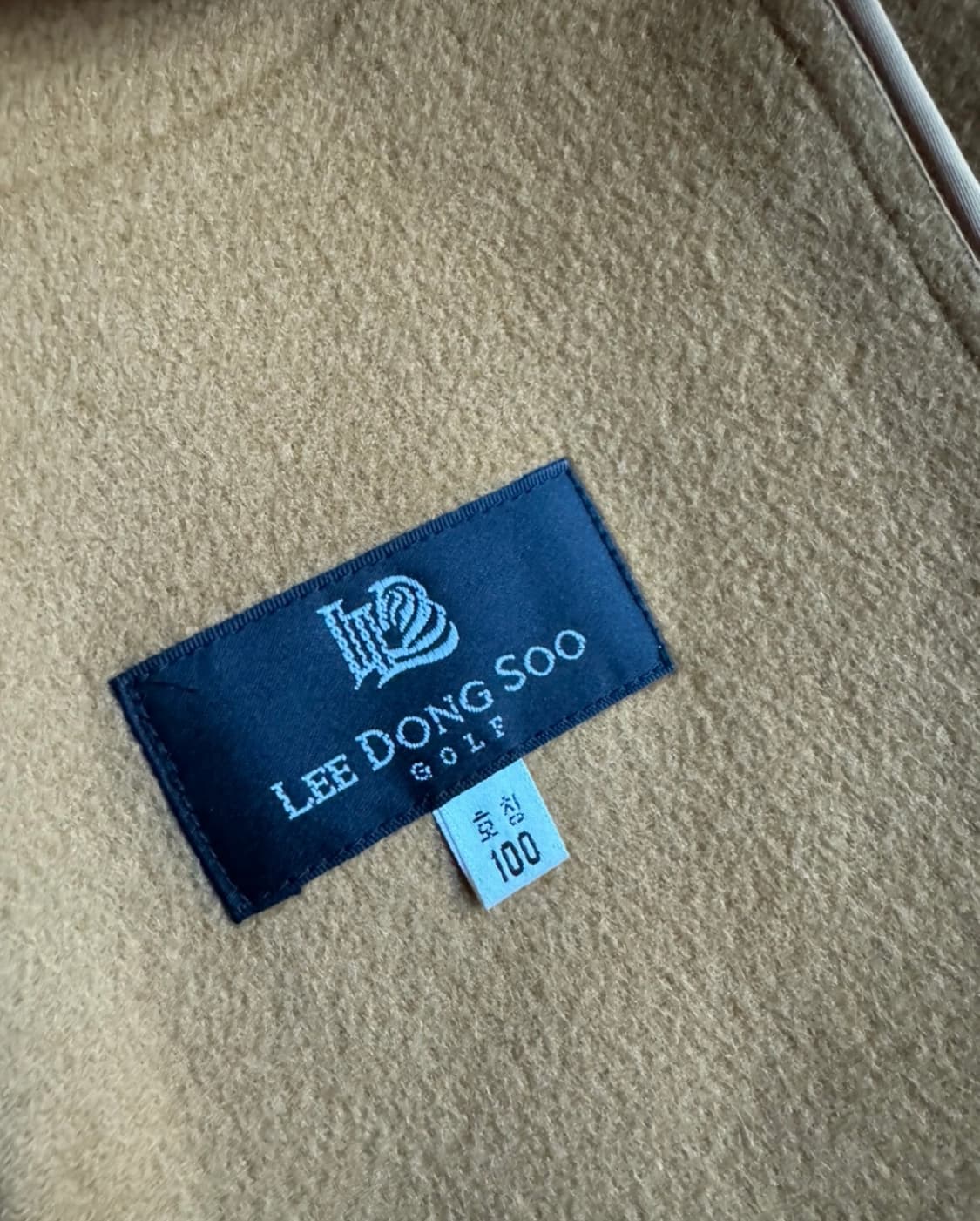 이동수 골프 울 자켓 -머스터드 컬러 상품이미지7