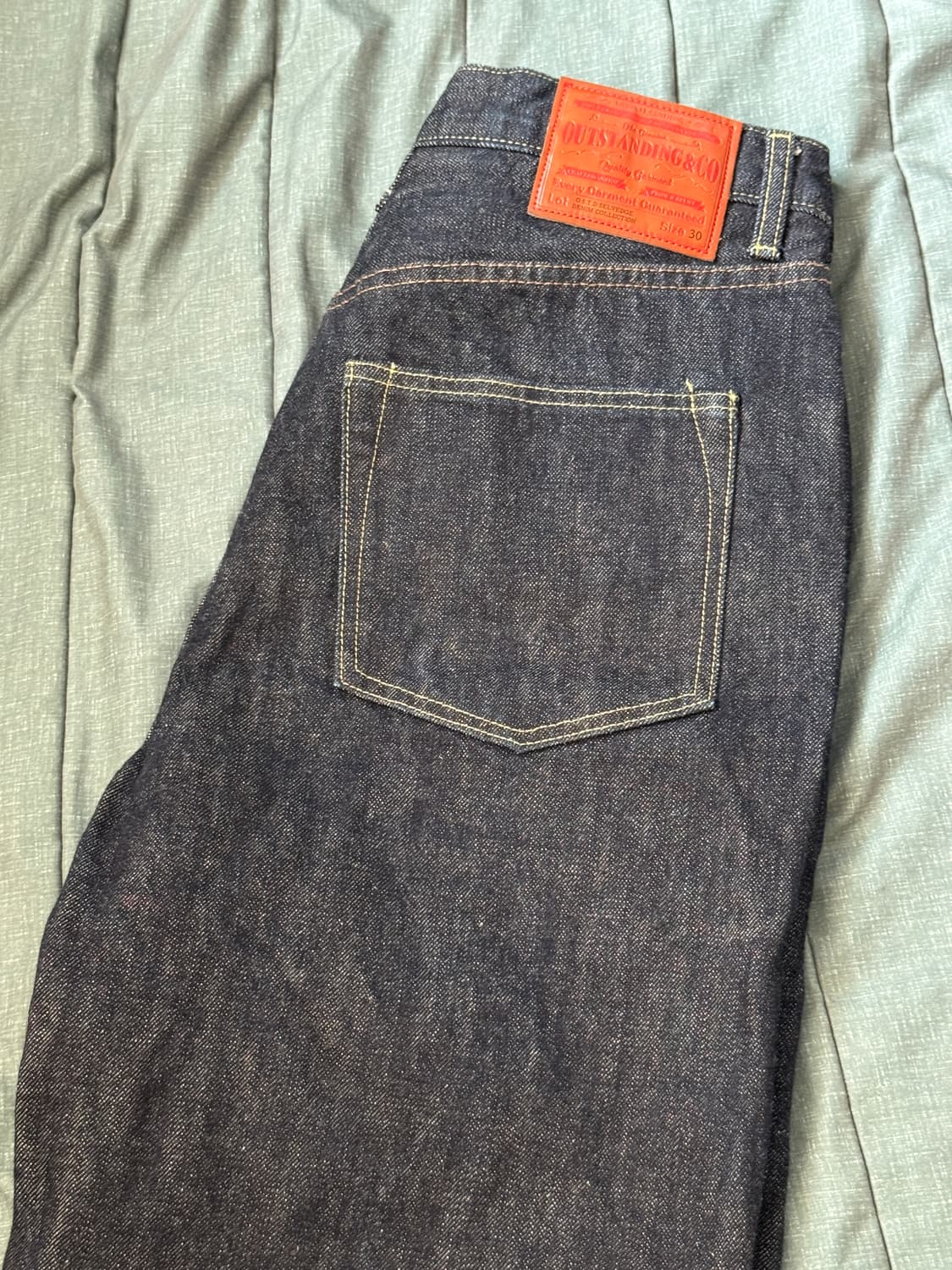 아웃스탠딩 복각 14.8온즈 데님 S(남성L) 상품이미지2