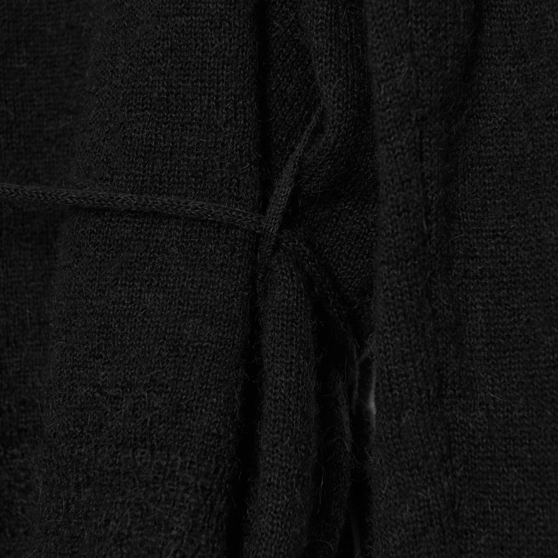 더일마 스트링 가디건 블랙 상품이미지5