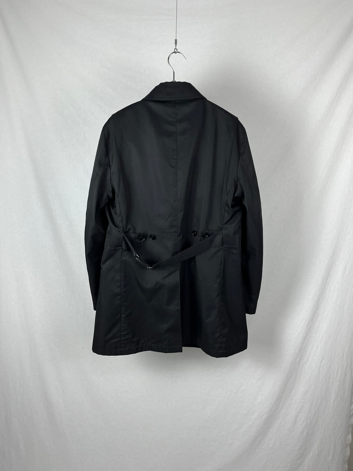 Mr. Junko 나일론 하프 코트 상품이미지4
