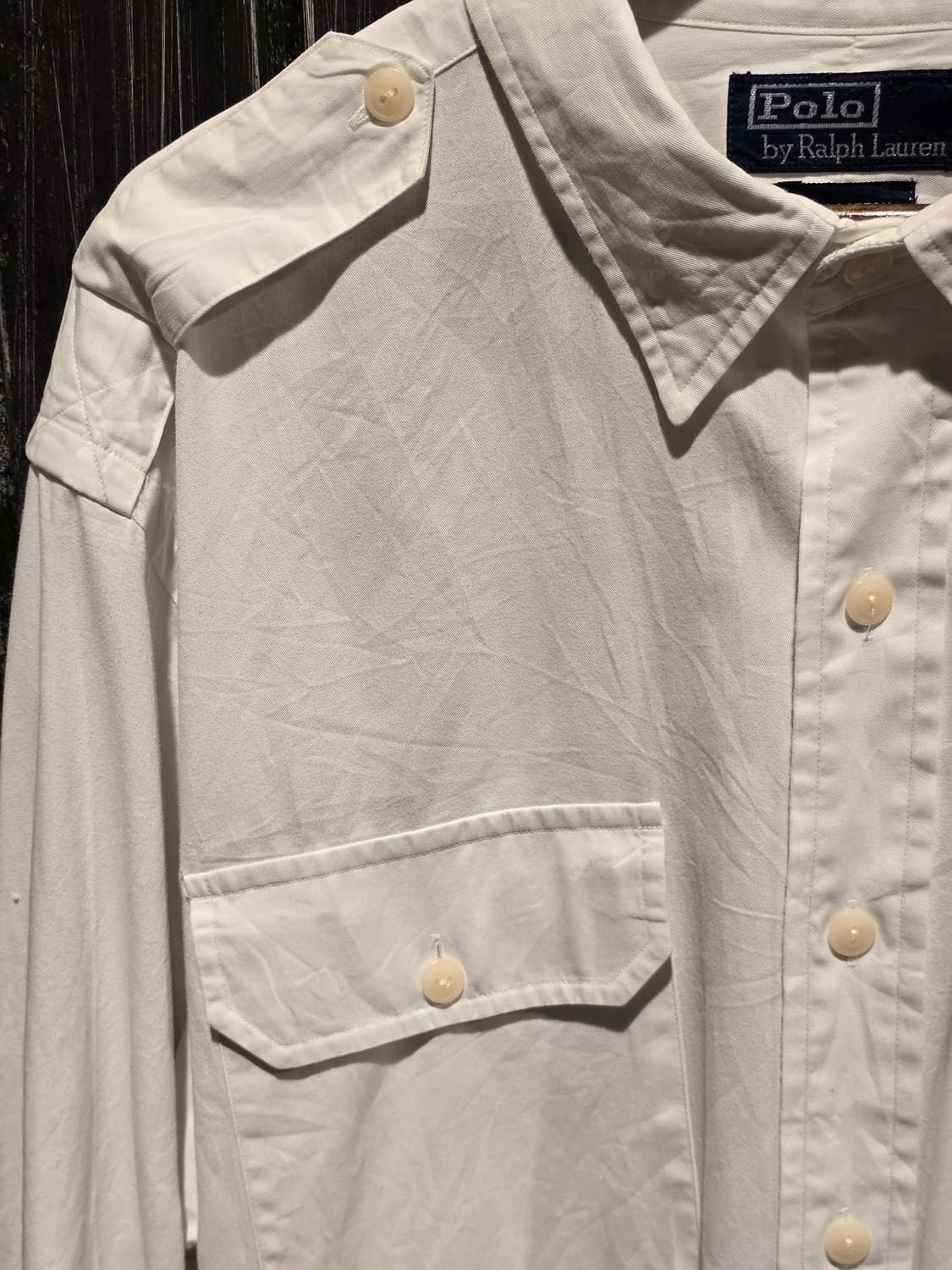 90s Polo by Ralph Lauren Military  Shirt 상품이미지2
