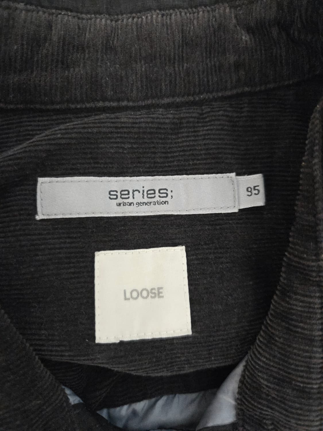 시리즈(series;) 3M 신슐레이트 퀼팅 셔츠 자켓 차콜 상품이미지6