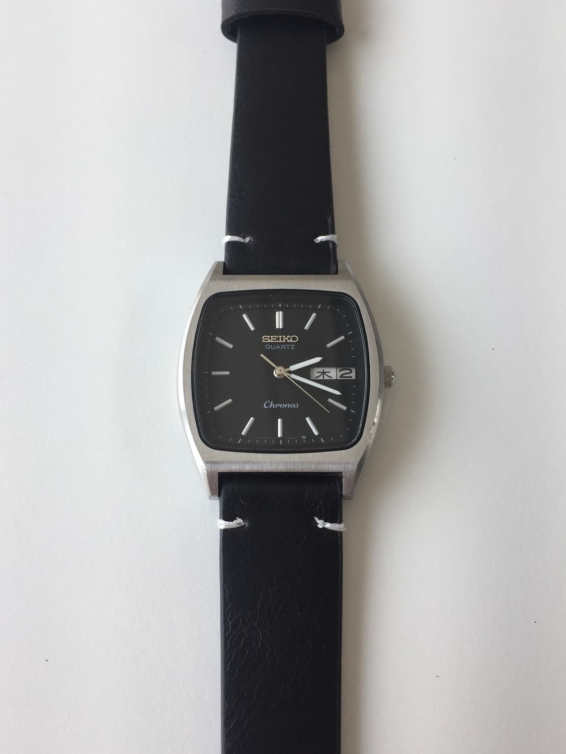 80s seiko chronos square quartz 상품이미지8